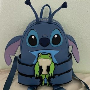 Loungefly Disney Lilo & Stitch Frog Figural Mini Backpack - BoxLunch Exclusive